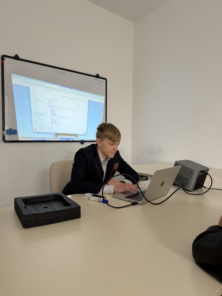 Student focused on building a game with AI